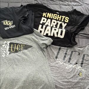 4 UCF University of Central Florida shirts